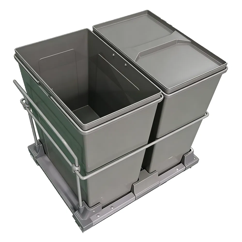 Встроенная мусорная урна Tekey для кухни, 2x31 л