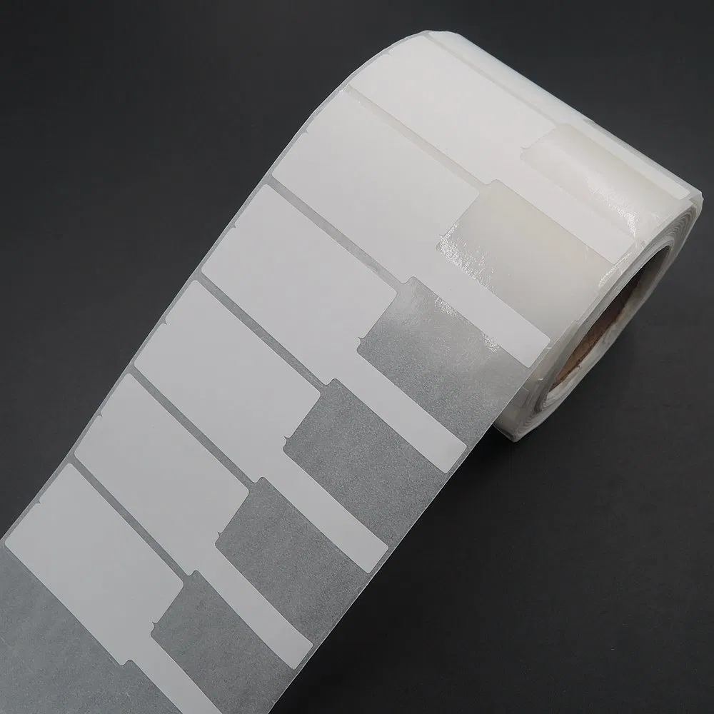 China Factory Custom Gap-Gluing Adhesive Jewelry Label Roll Jewelry Price Label Sticker