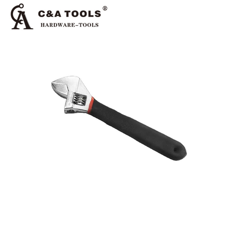 Adjustable Spanner Monkey Wrench Shifting Spanner Adjustable Spanner Wide Opening Capacity Dipped Handle