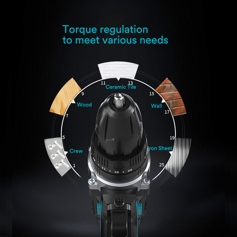 Аккумуляторная дрель Populus 21V, 2 скорости