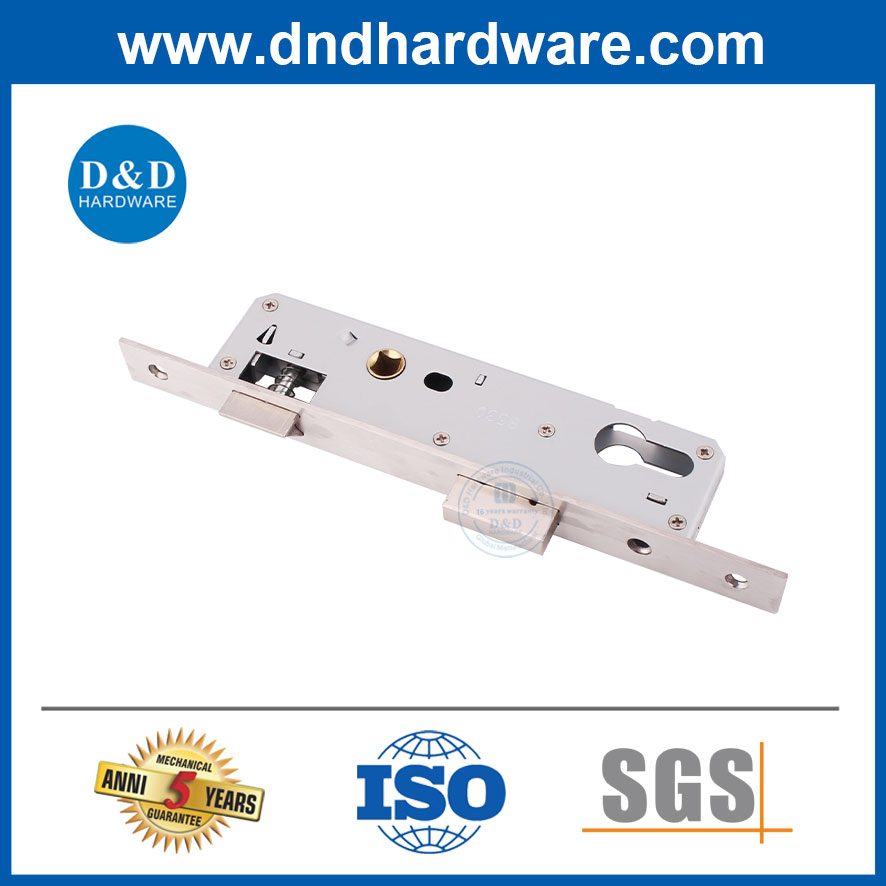 Stainless Steel Single Deadbolt Narrow Stile Lock Mortise Lock for Aluminum Door