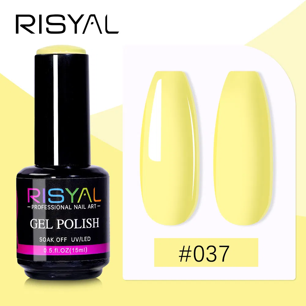 Professional 12 Colors Vibrant Long Lasting Gel Nail Polish for Salon Manicure Nail Art Kit