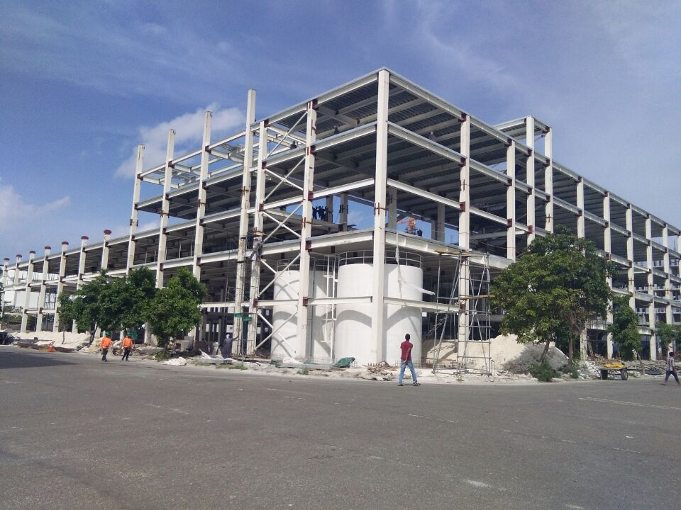 Steel Structure H Beam Prefabricated High Rise Building