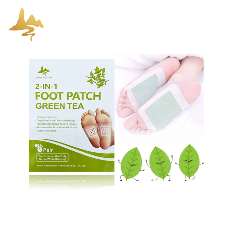 Natural Herbal Green Tea Deep Cleansing Foot Pads