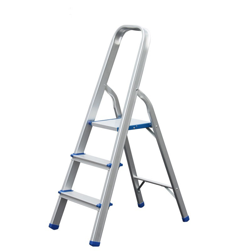 Durable Aluminum Alloy Lightweight Household Folding Step Ladder for Daily Tasks