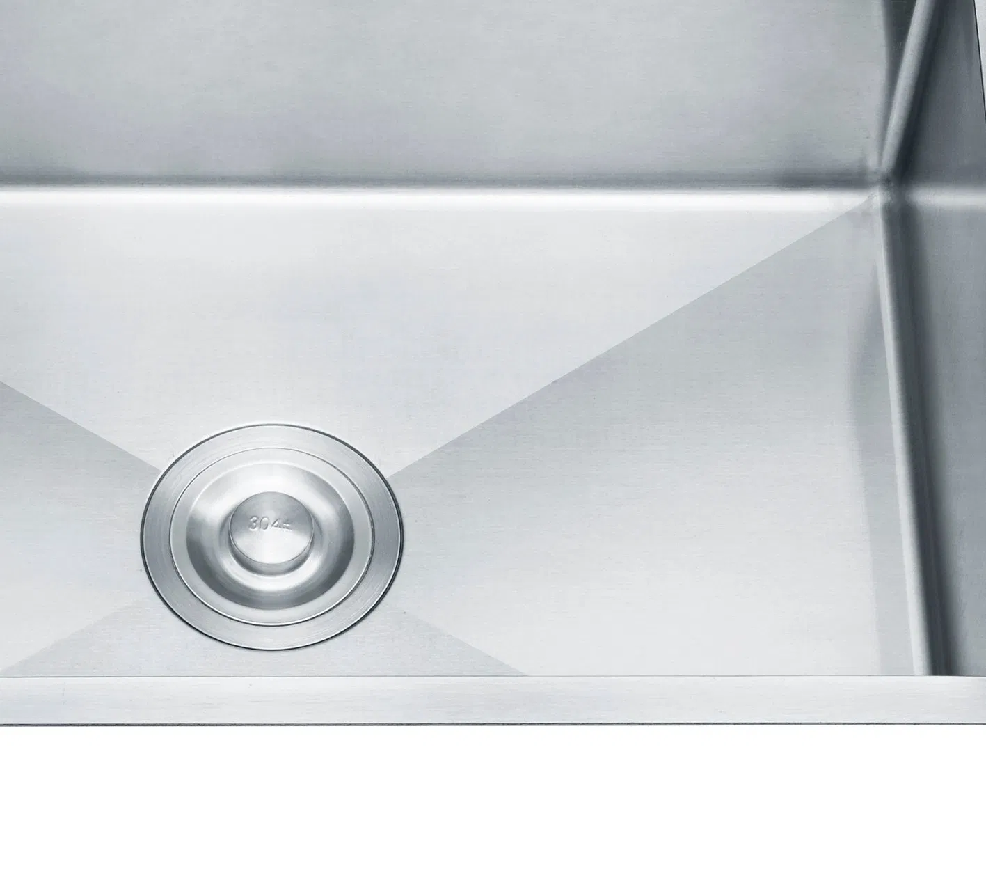 Lavamanos Handmade Single Bowl Kitchen Sink 304 Stainless Steel Golden Color Undermount Sink