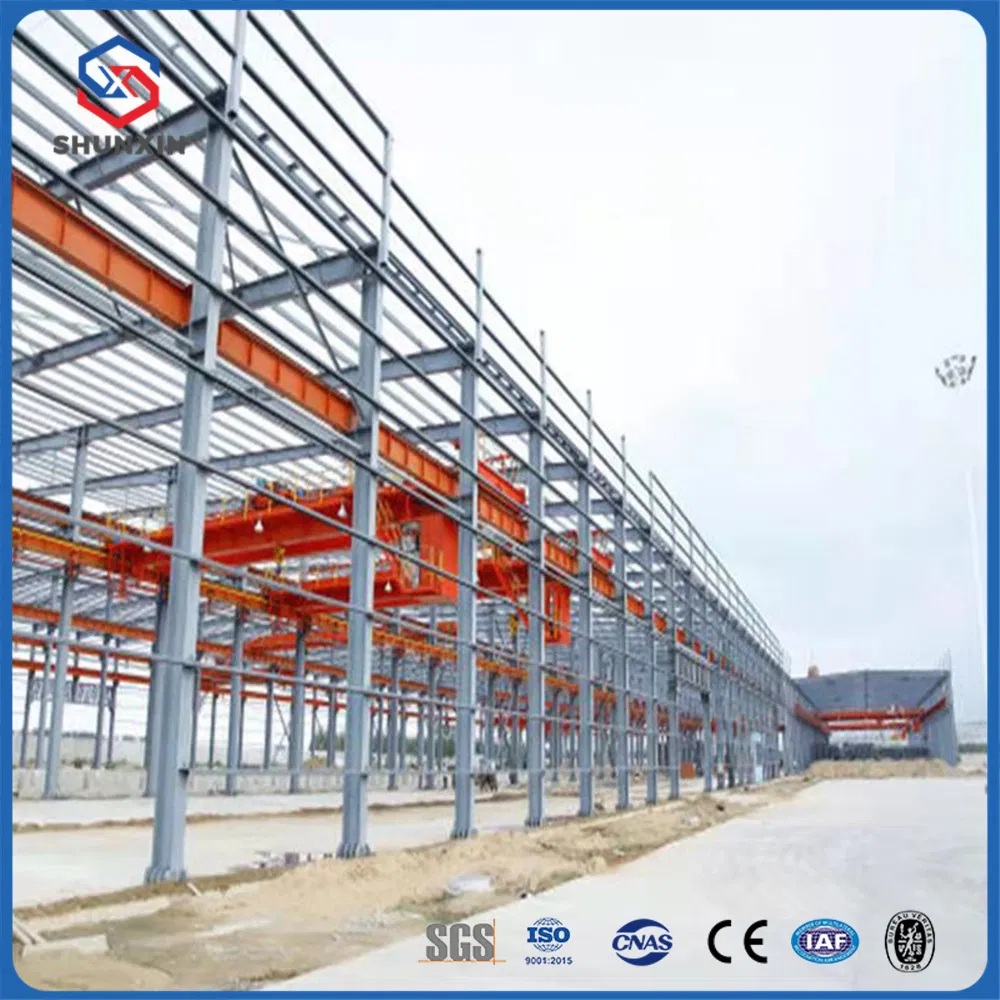Custom Prefabricated Steel Structures Building for Shopping Malls and Warehouses