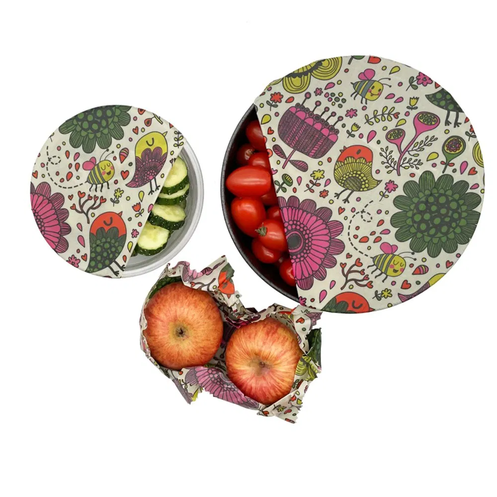 Biodegradable Organic Cotton Beeswax Food Wrap