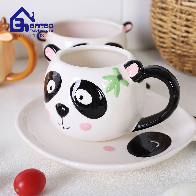 11oz Hot Sale High Quality Factory Price Colored Ceramic Cup Porcelain Coffee/ Tea Mug with Handle Stoneware