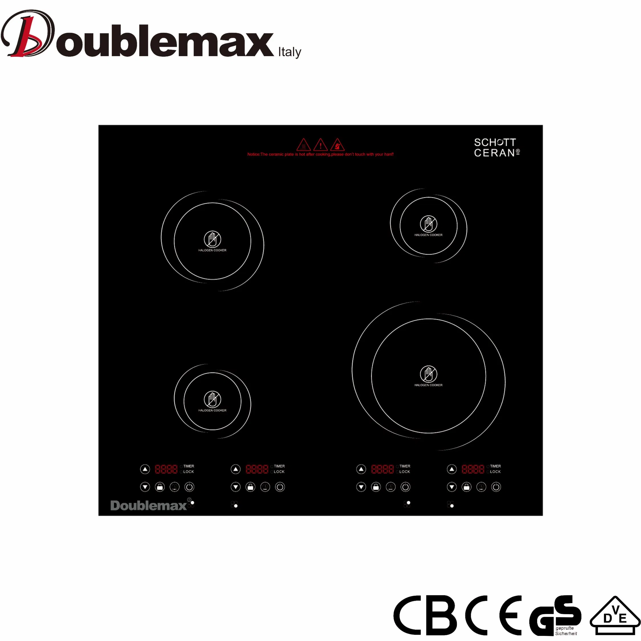 Hot Sales Ceramic Glass Plate Induction Cooker Infrared Cooker Parts Polish Mirror