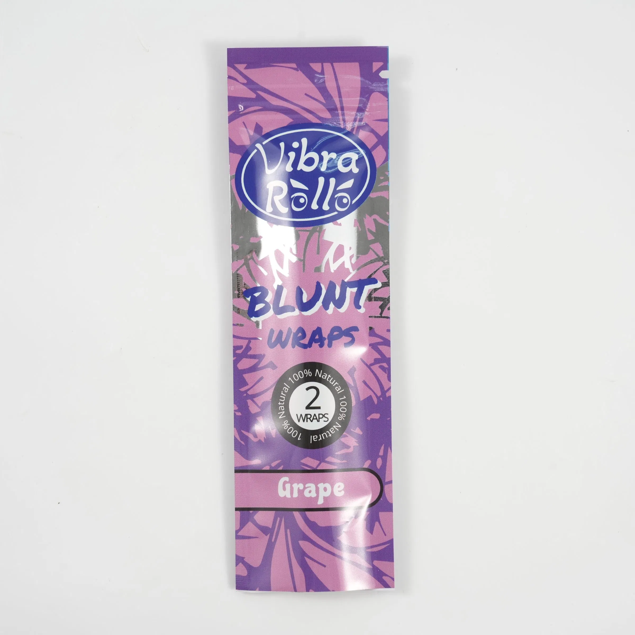 Smooth - Burning Grape Flavor Easy - Roll Rolled Blunt Wraps