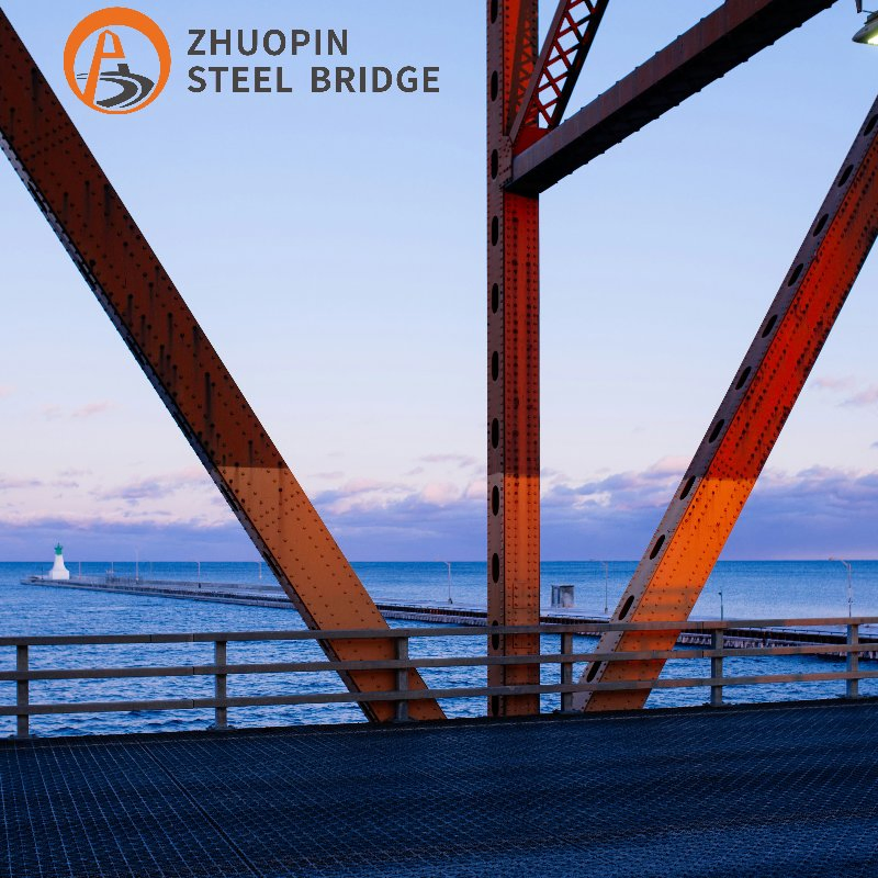 Sustainable Pre-Engineered Steel Structure Bridge / Connection Corridor Steel Bridge