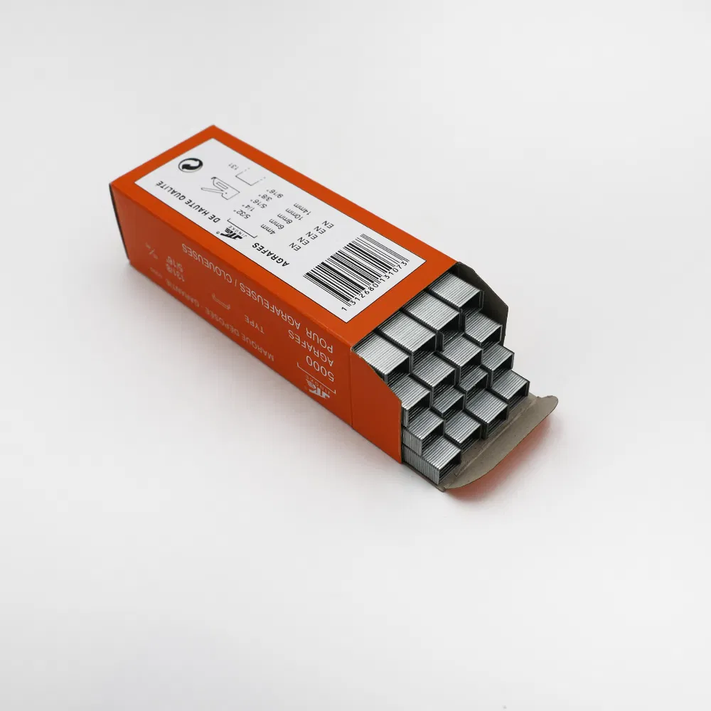 Скобы пневматические 13/8 для мебели и декора