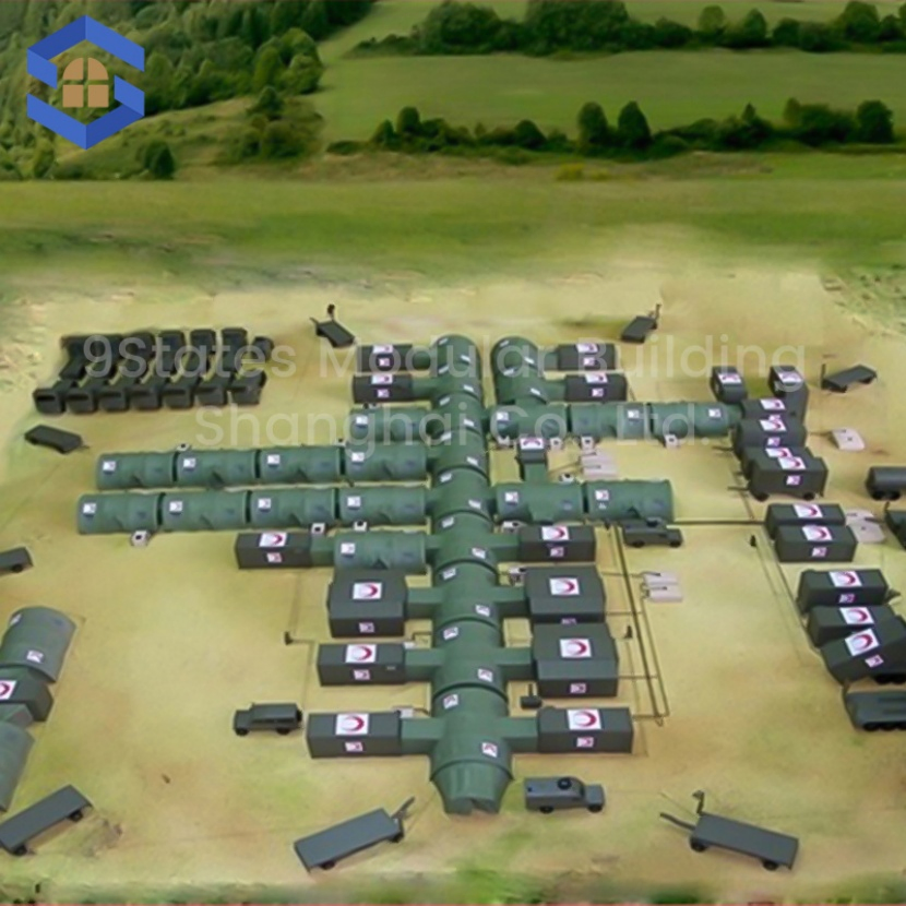 Recyclable-Aluminum Low-Cost 20FT Surgical Unit for Flood-Infirmary Container Hospital