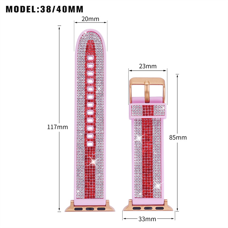 Customize Ladies Use Watch Strap Luxury Apple Watch Band