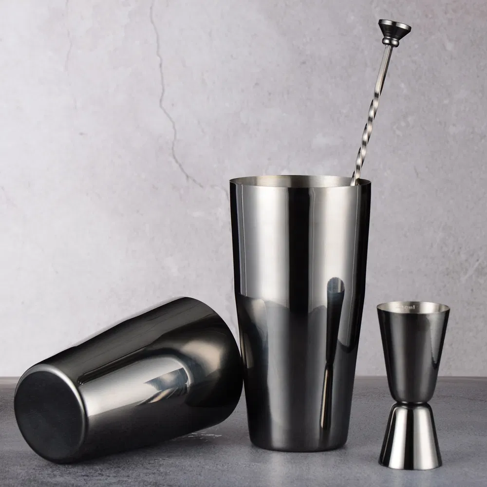 Барный набор KKS: шейкер, ложка для смешивания