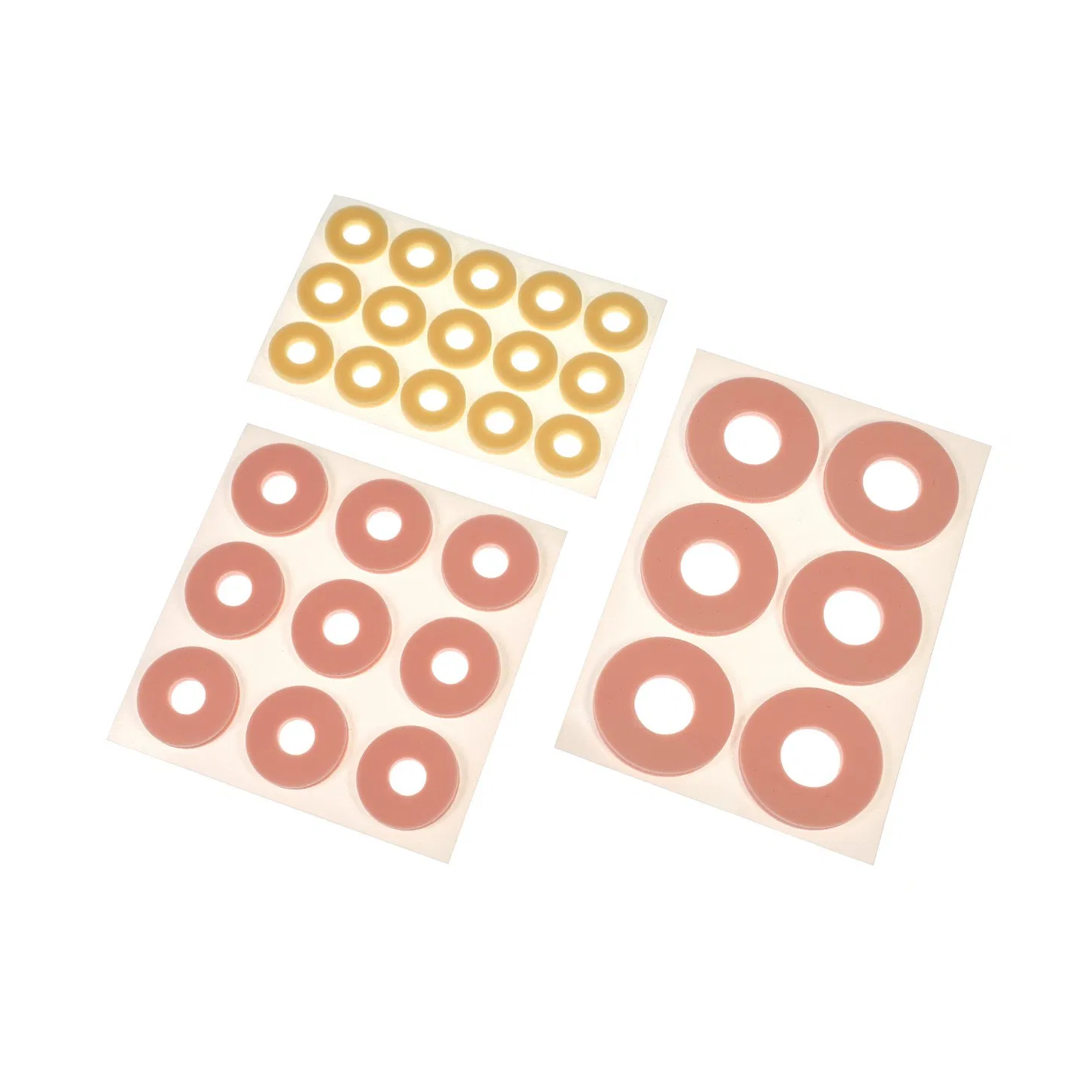 Medmount Pink Skin Color Self-Adhesive Anti-Wear Foot Pain Relief Corn Cap Plaster