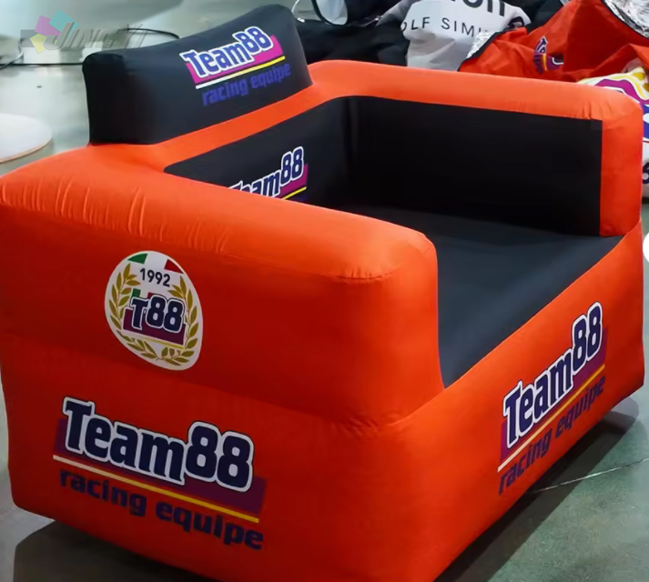 Exhibition Advertising Mobile Inflatable Sofa Outdoor Waterproof Inflatable Furniture