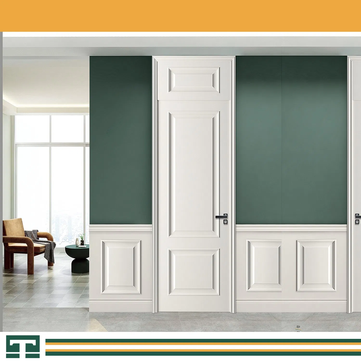 Interior Room Main Wooden Solid Wood Security WPC PVC Soundproof Ghost Sliding Front Entrance Exterior Turkish Invisible House Bathroom Hospital Hotel Door