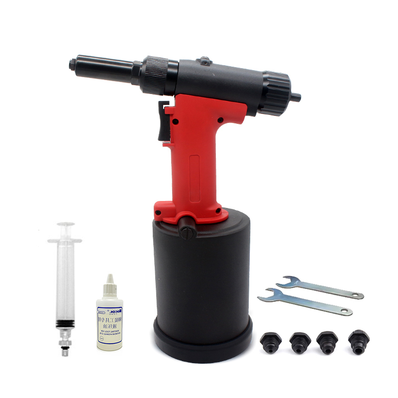 Self Piercing Rivet Gun Without Suck Nail Bottle Set Rivet Tool for 4.8-6.4mm in Other Pneumatic Tools