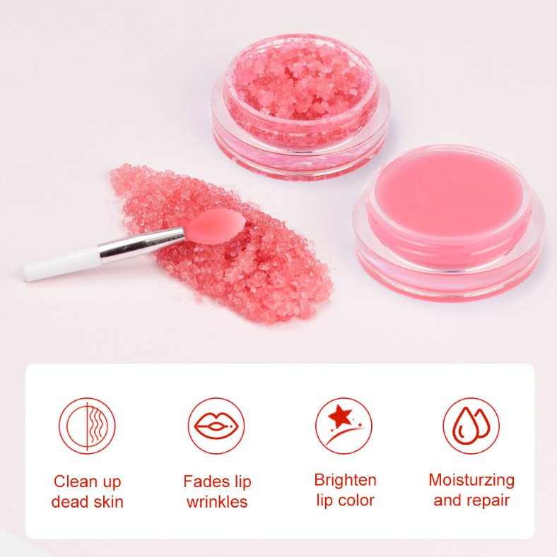 2 in 1 Lip Balm Private Label Lip Scrub Custom Lip Mask