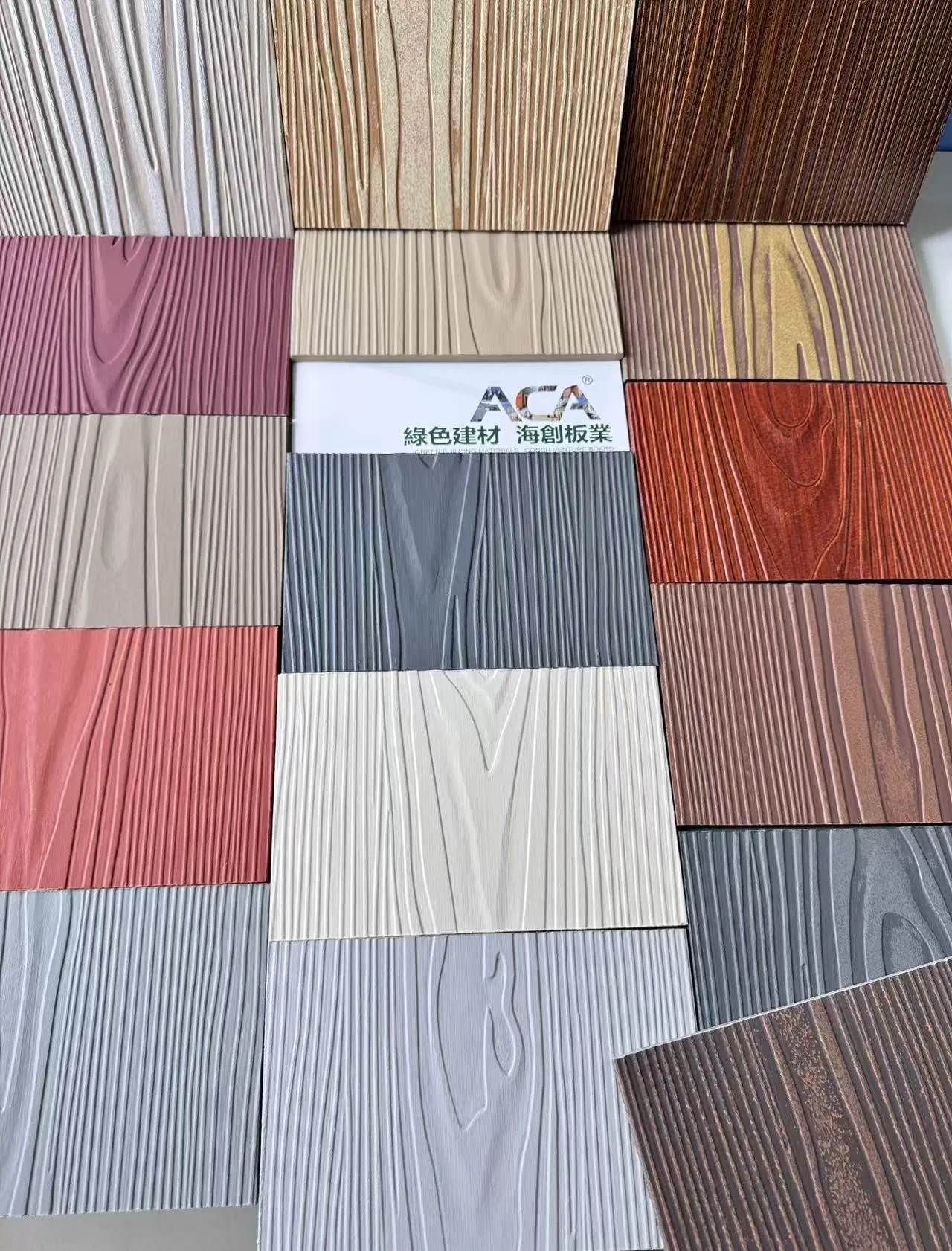 Wood Grain Fiber Cement Siding Planks Perfect for Exterior Renovations