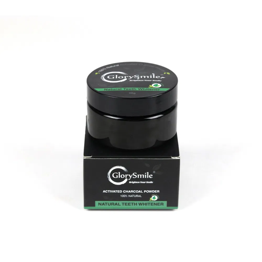 Dental Mint Flavor 30g Activated Charcoal Teeth Whitening Powder