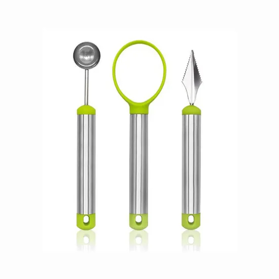 3 in 1 Stainless Steel Baller Scoop Perfect Fruits Scooper Seed Kw002_23