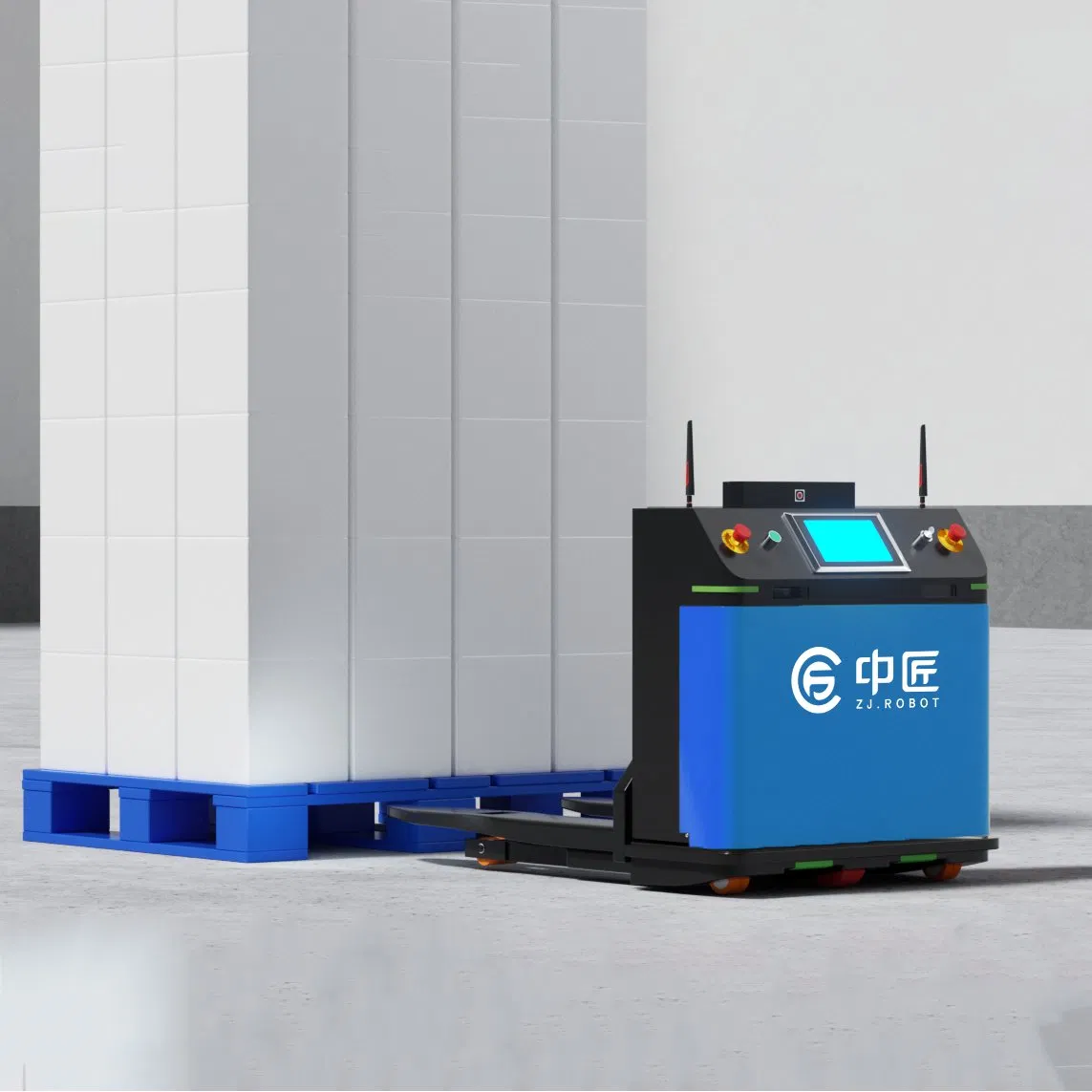 Robot Unmanned Forklift Agv with Customizable Design for Optimal Efficiency
