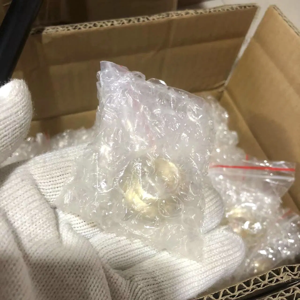 Wrought Iron Stairs Railing Baluster Brass Golden Color Round Collar