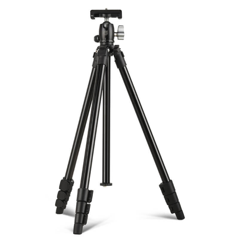 Extendable Lightweight Aluminum Selfie Stick Tripod with Universal Phone/Tablet Holder