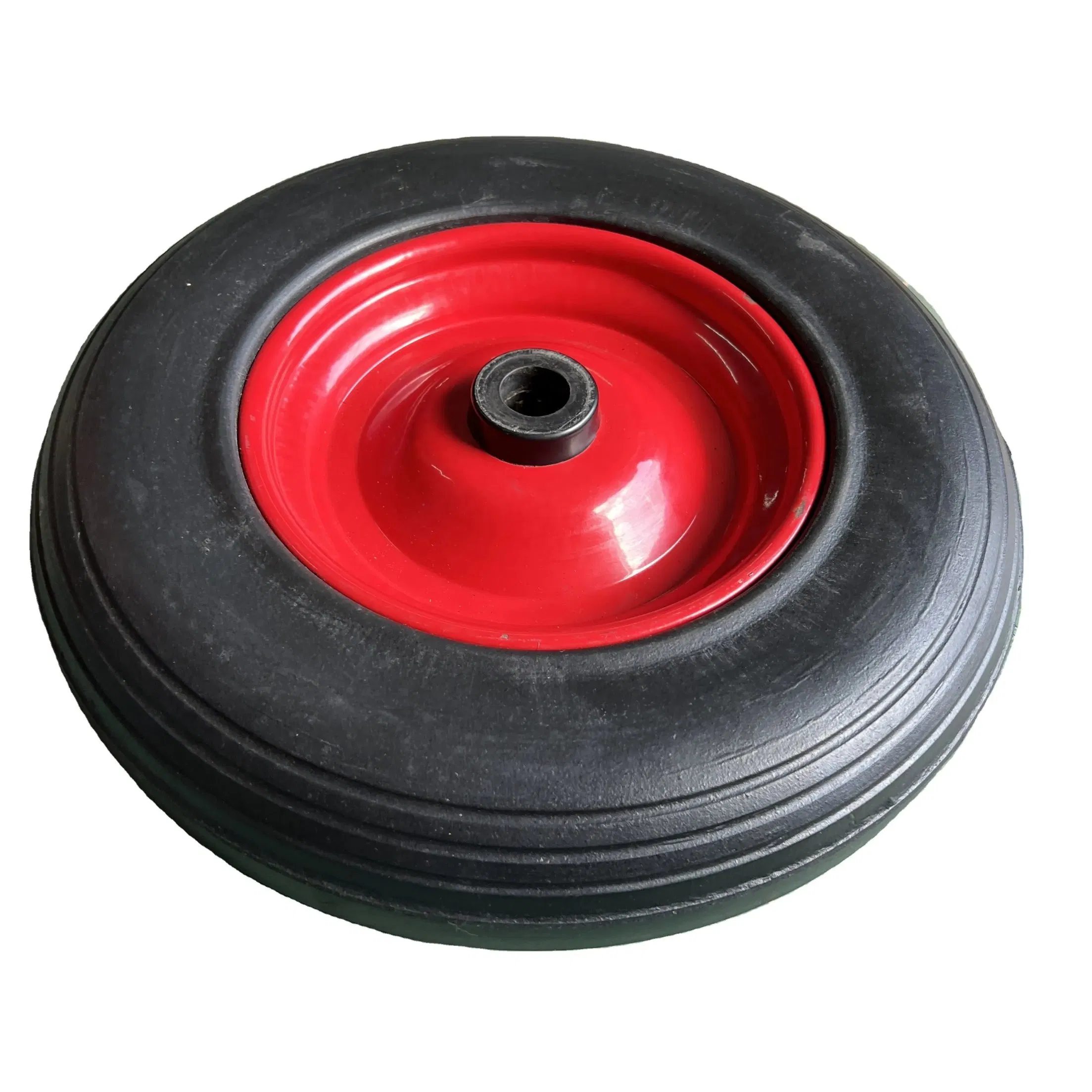 13 Inch Flat Free Solid Rubber Tires for Hand Trucks and Wheelbarrows