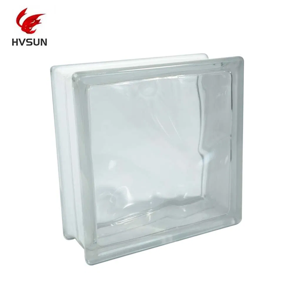 Hollow Inner Color Glass Brick for Decoration High Quality