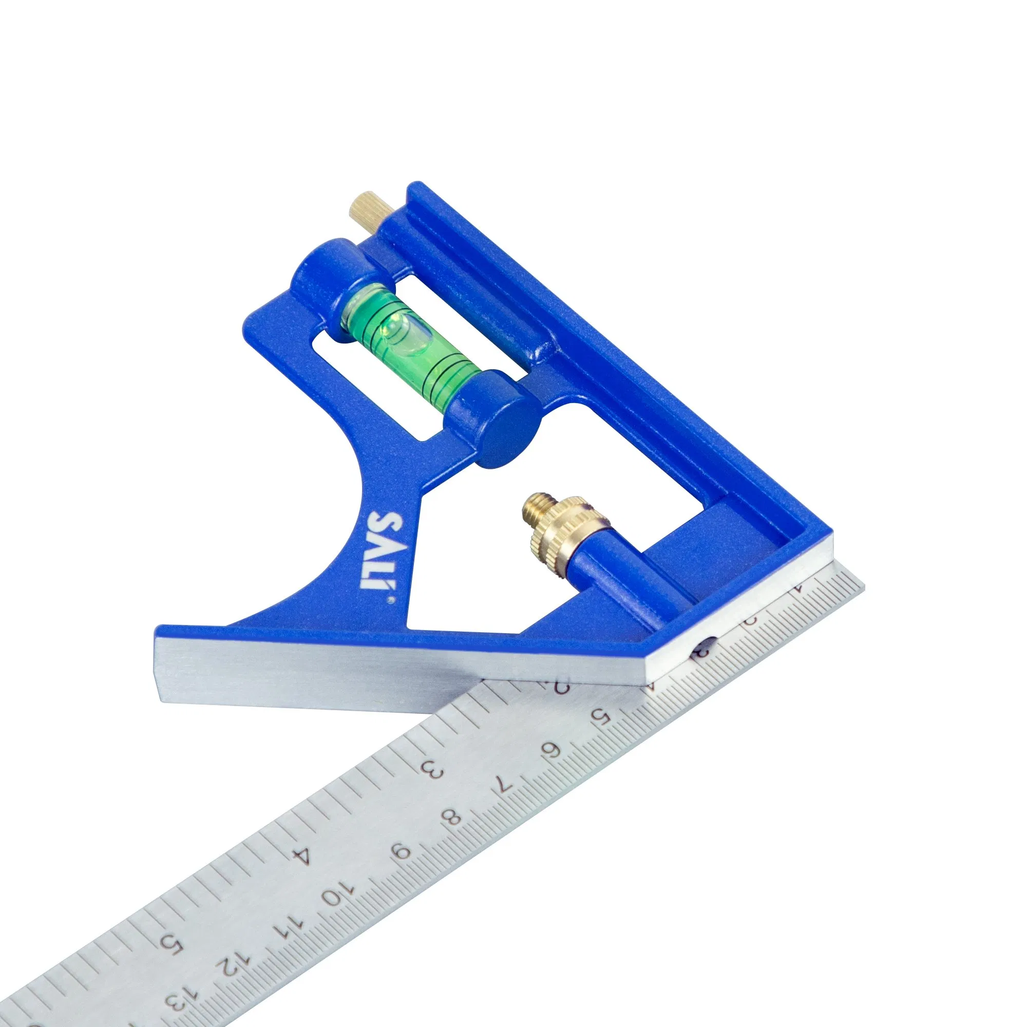 Sali 300mm Stainless Steel Aluminum Alloy Combination Square Ruler