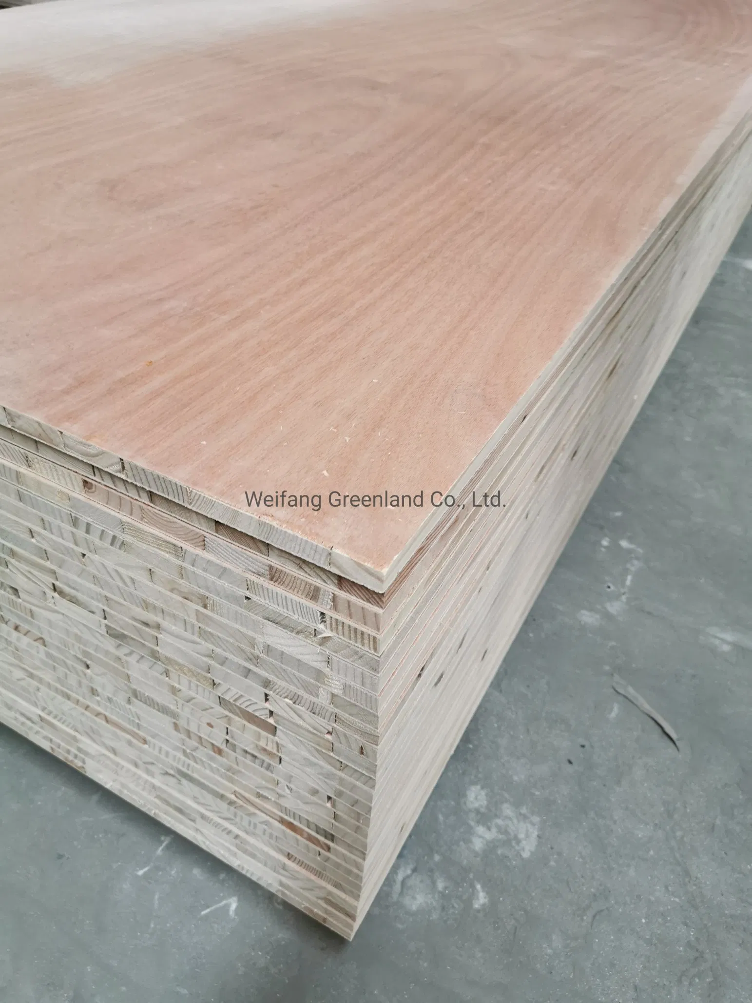 15mm Pine Wood Core Block Board for Construction/Home Decoration