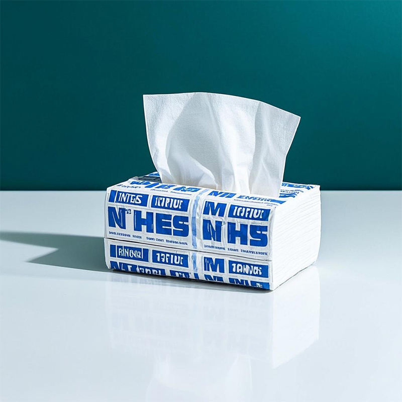 Eco-Friendly Soft and Wettable Non Fluorescent Household Facial Tissue Paper Wood Pulp