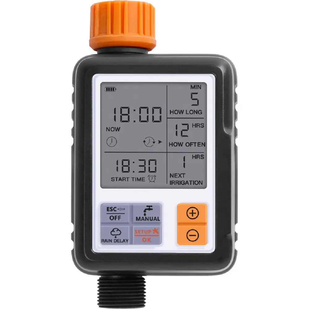Large Screen Multi-Functional Timing Watering Device Outdoor Garden Sprinkler Controller Wyz17740