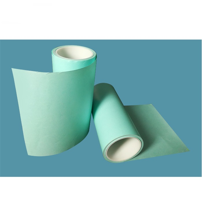 Manufacture Blue Moisture Proof Glassine Paper in Roll