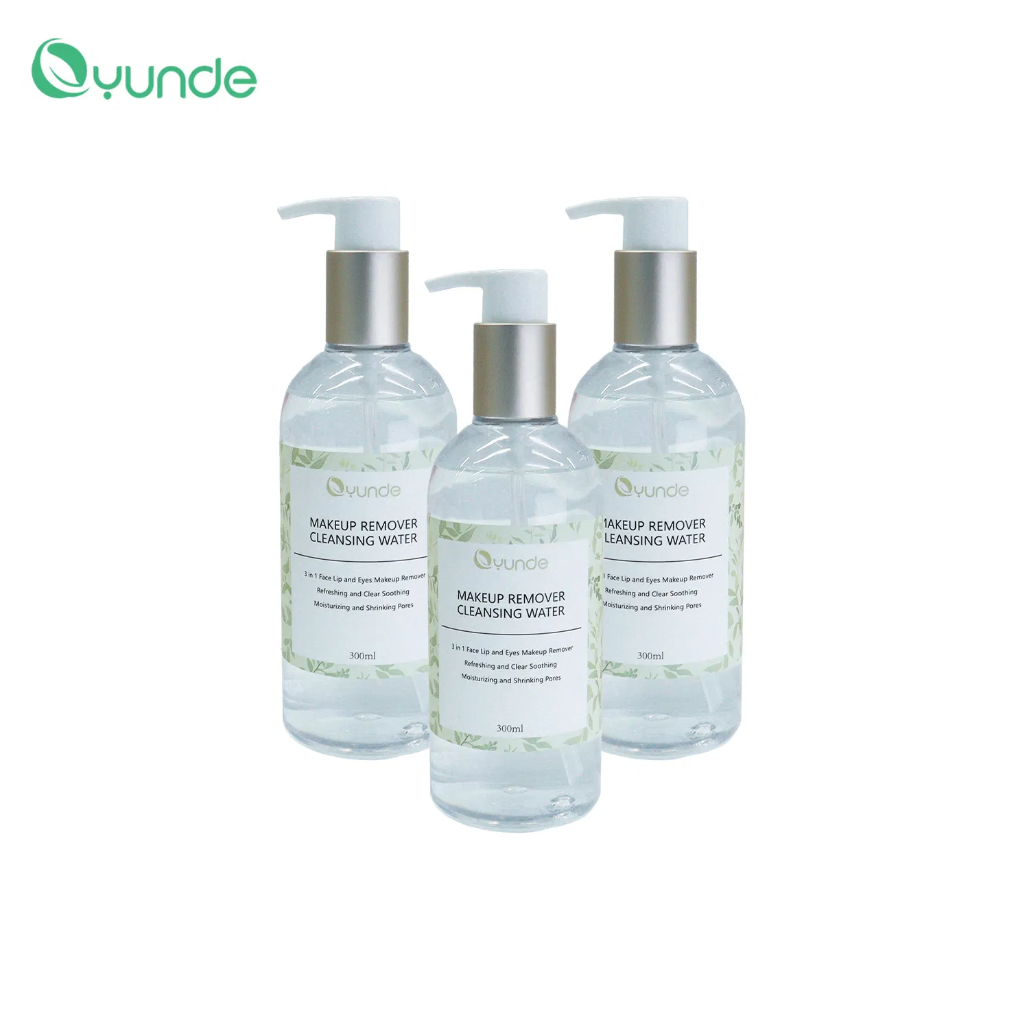 OEM ODM Skin Friendly Makeup Cleansing Water with Nutural Components