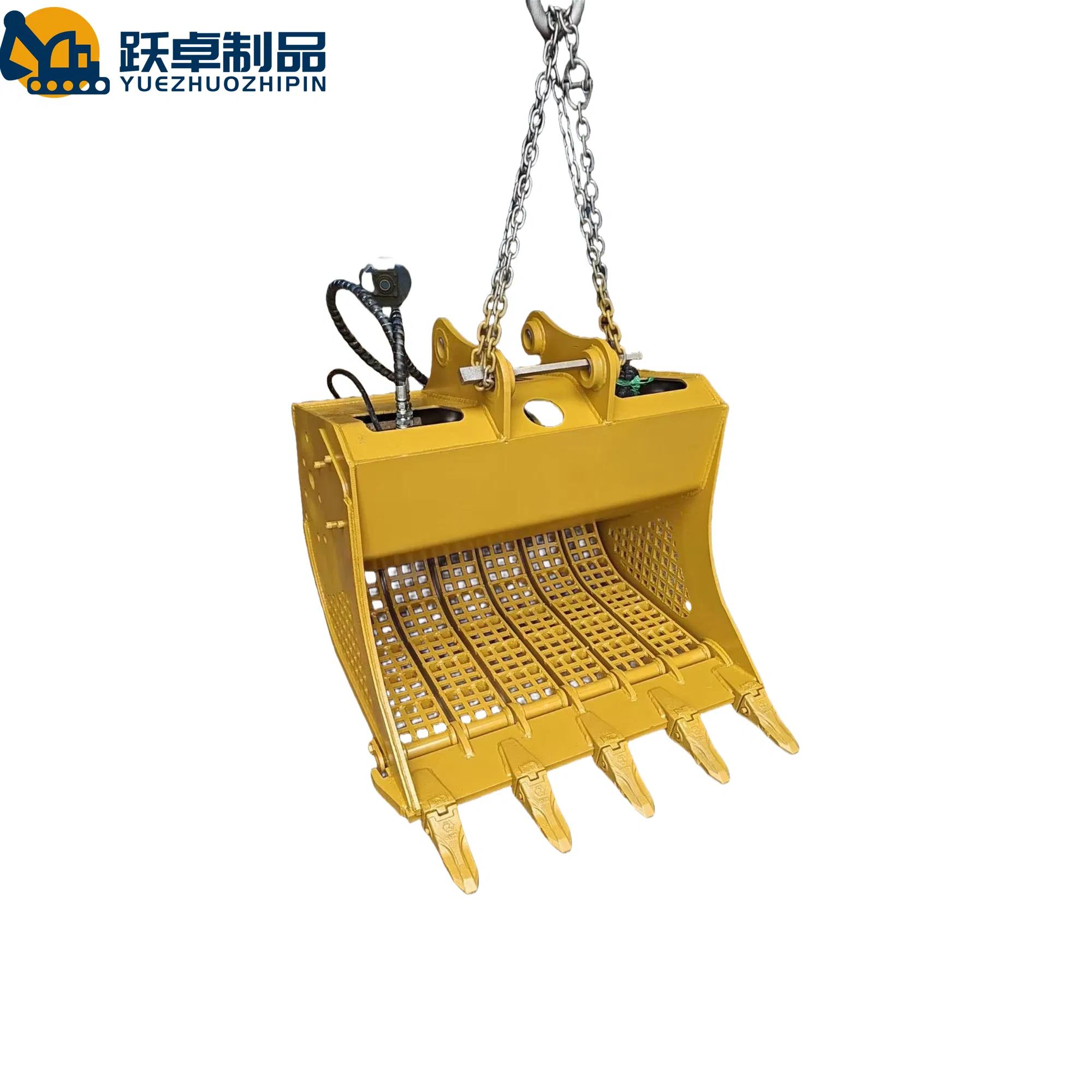 High Frequency Riddle Sieve Bucket Attachment for Excavators on Sale Screening Bucke