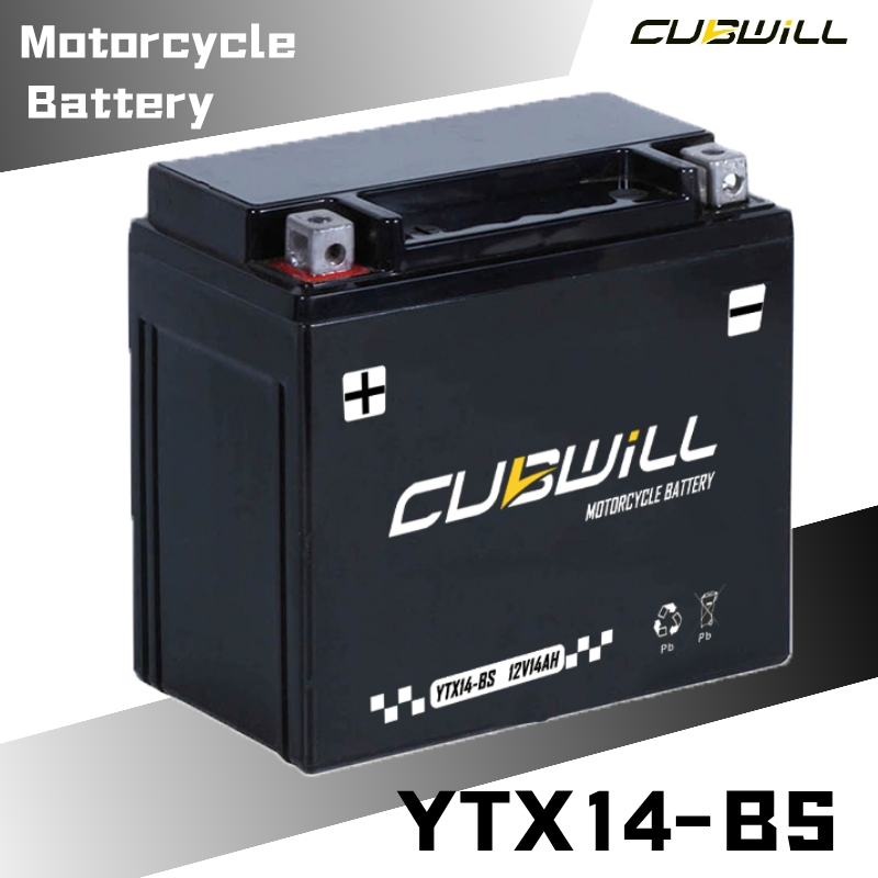 Аккумулятор YTX14-BS AGM 12V 14ah для мотоциклов