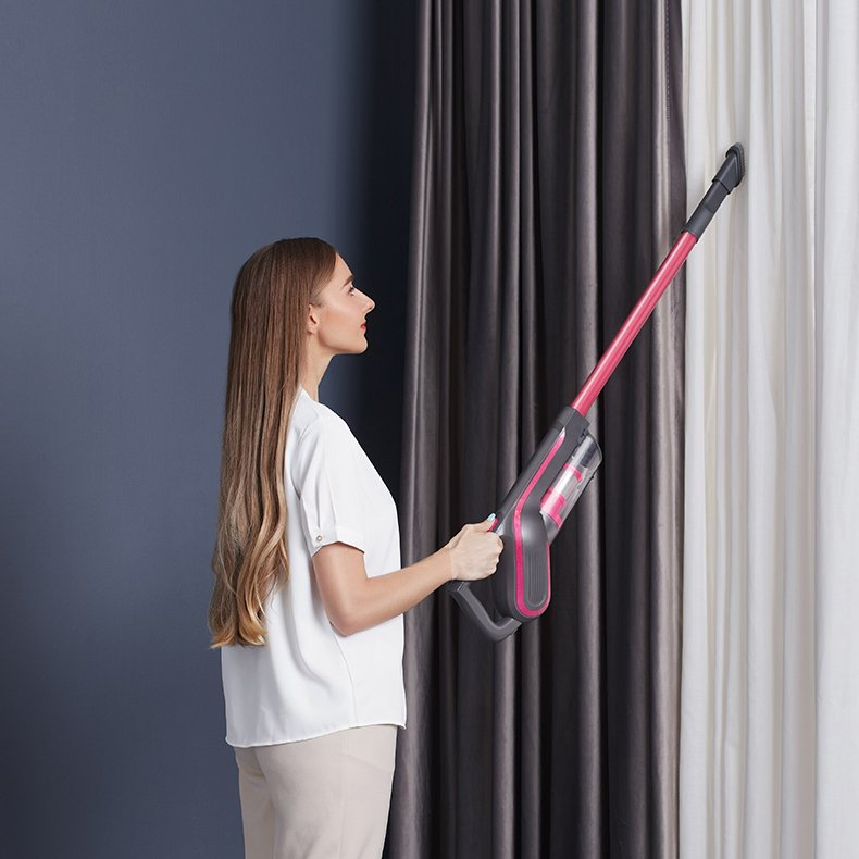 Vacuum Cleaner with Lithium Battery in Home or Car