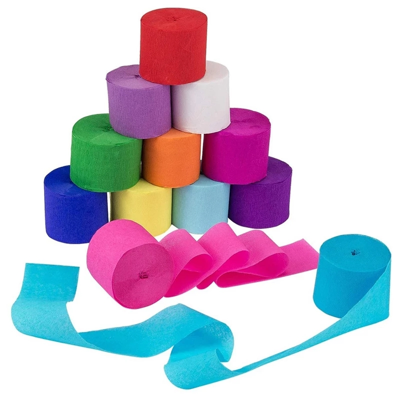 Disposable Hair Salon Neck Tape Ruffles Paper Roll for Barber