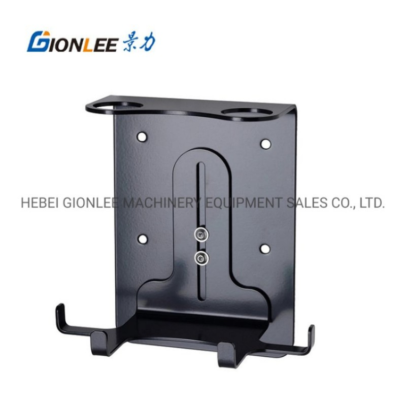 Двойные кронштейны для бутылок из нержавеющей стали, черные