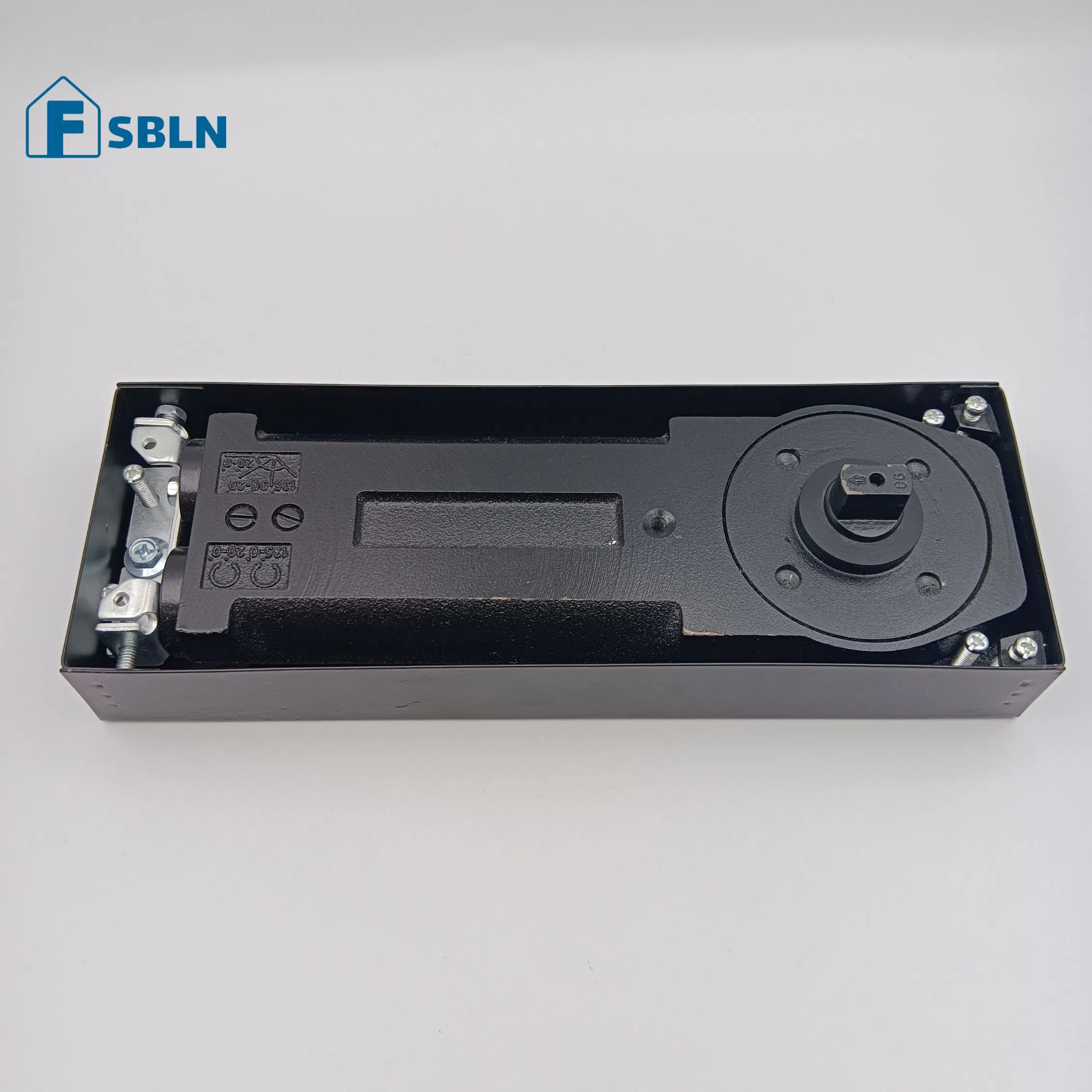 Heavy Duty Floor Spring 300kg Glass Door Closer Double Cylinder Floor Hinge