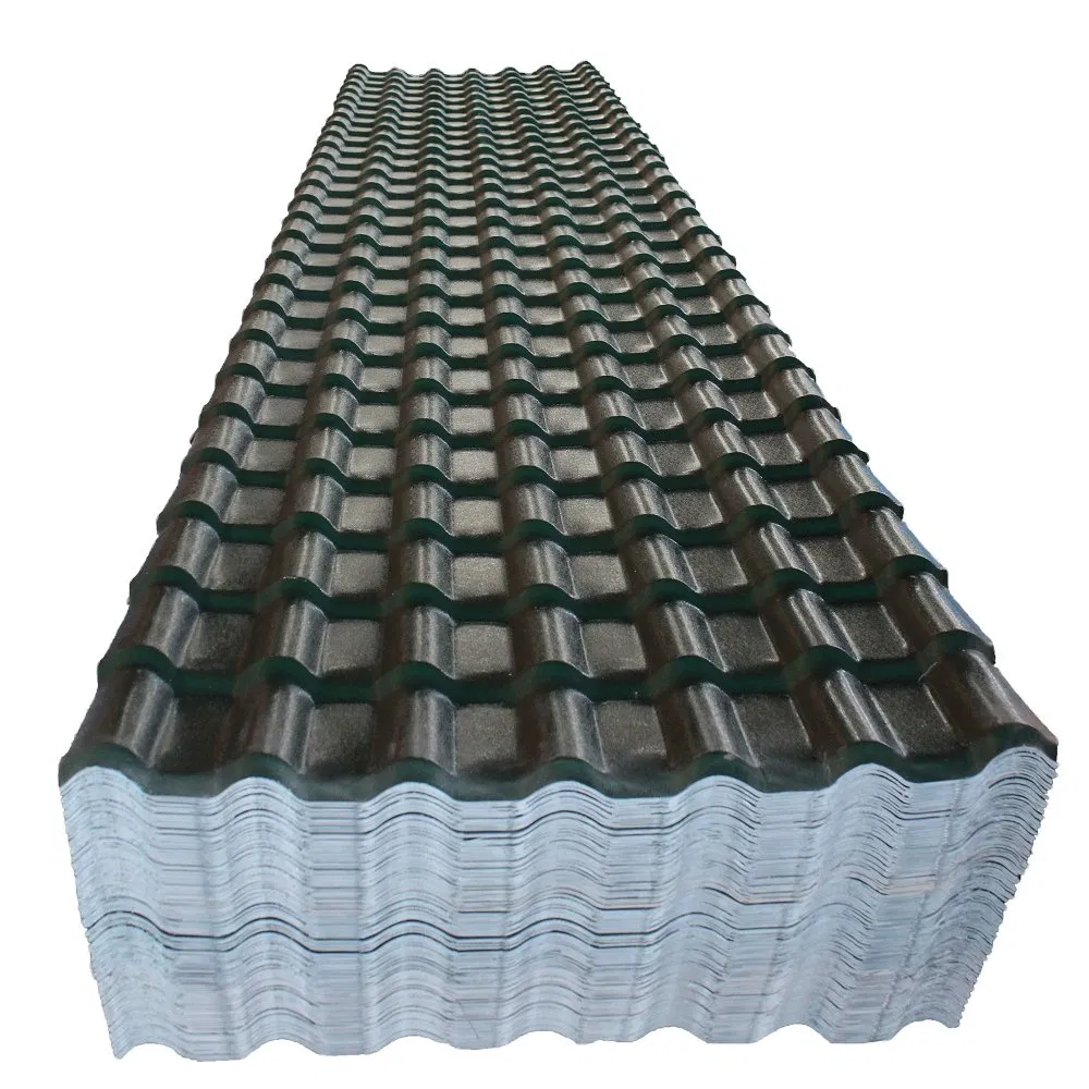 Good Quality Roofing Materials 25 Years Guarantee Synthetic Resin Tile Coated with ASA