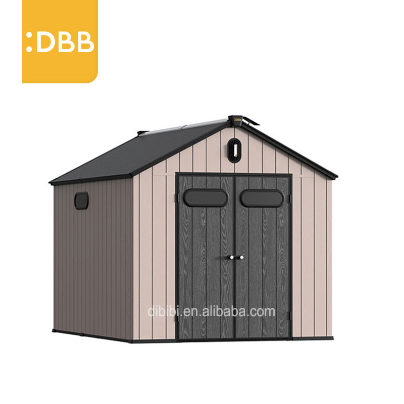 8X10 FT Best Design New Style Prefab Building Plastic Storage Shed Building Kit