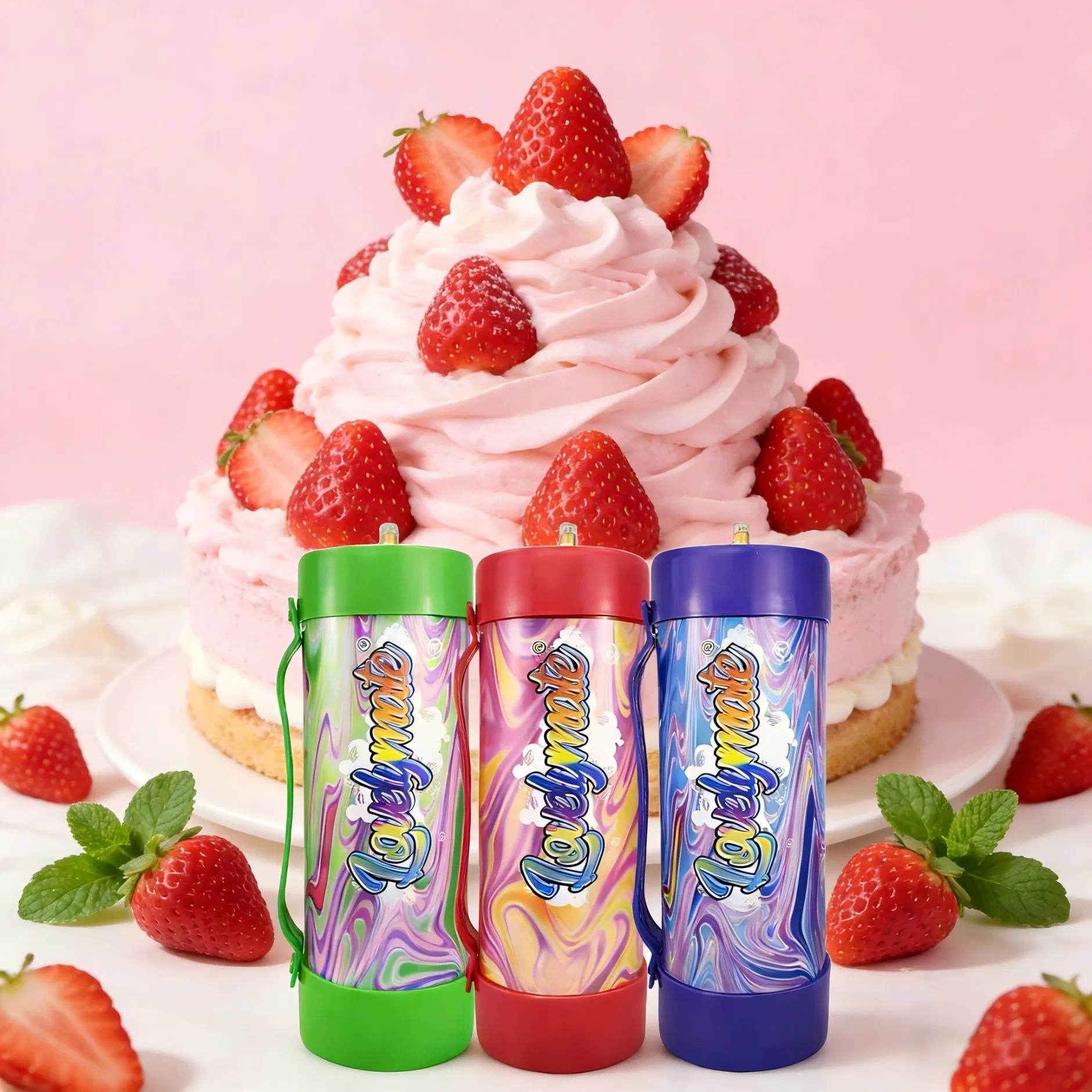 Wholesale Lovelymate 2000g Cream Chargers Food Grade Cylinder Gas Fast Delivery