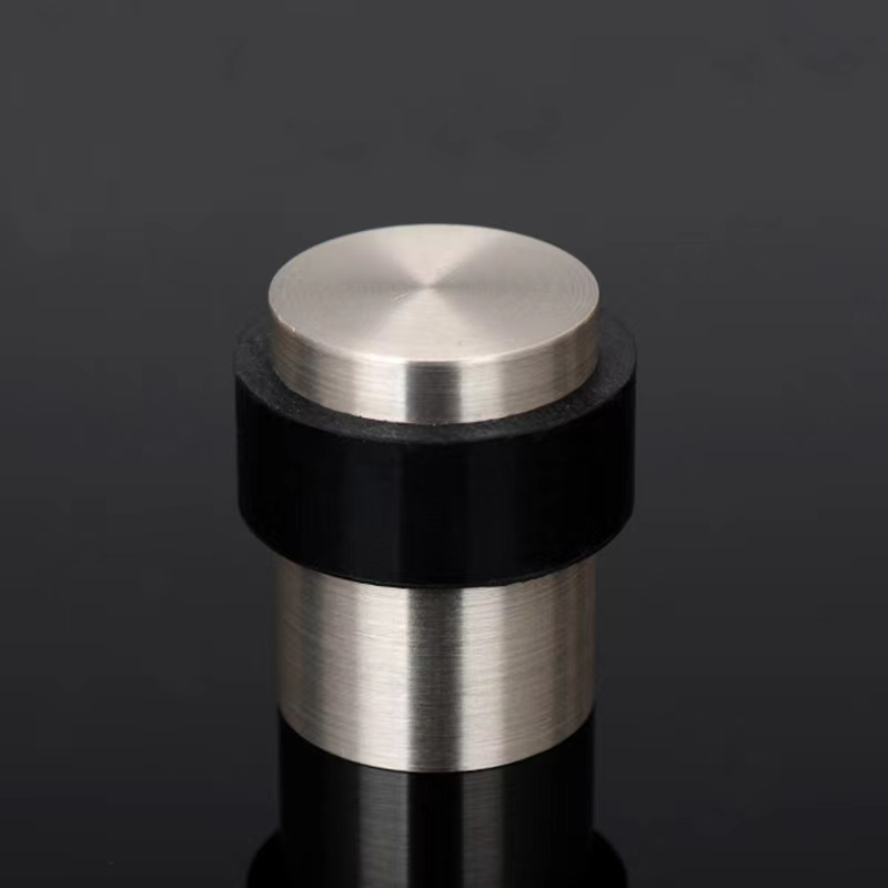 Stainless Steel Sliding Door Hardware Rubber Ring Manufacturing Door Stopper Door Holder