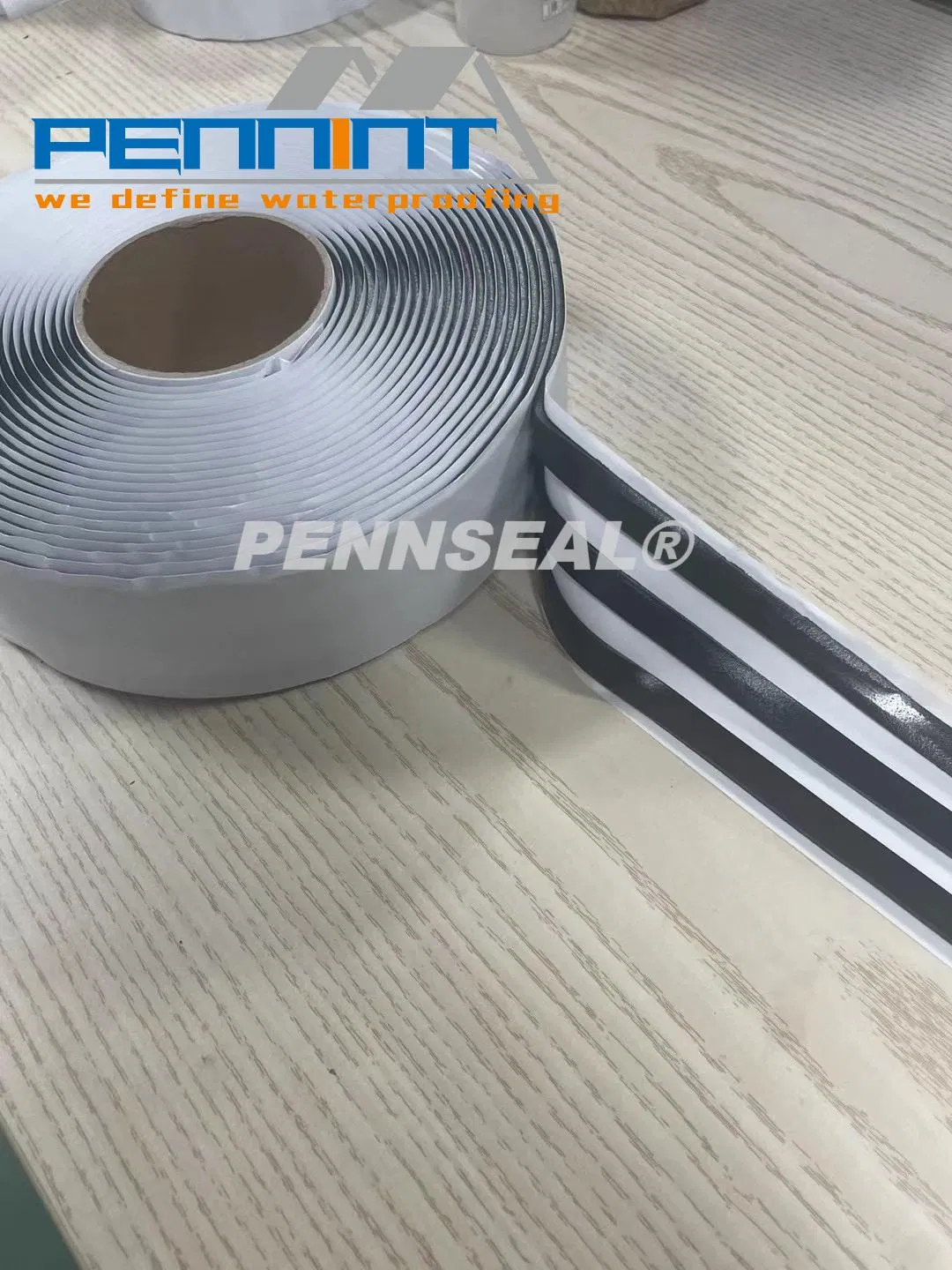 HDPE Plastic Tape with Strong Adhesive for Sealing in Construction Works